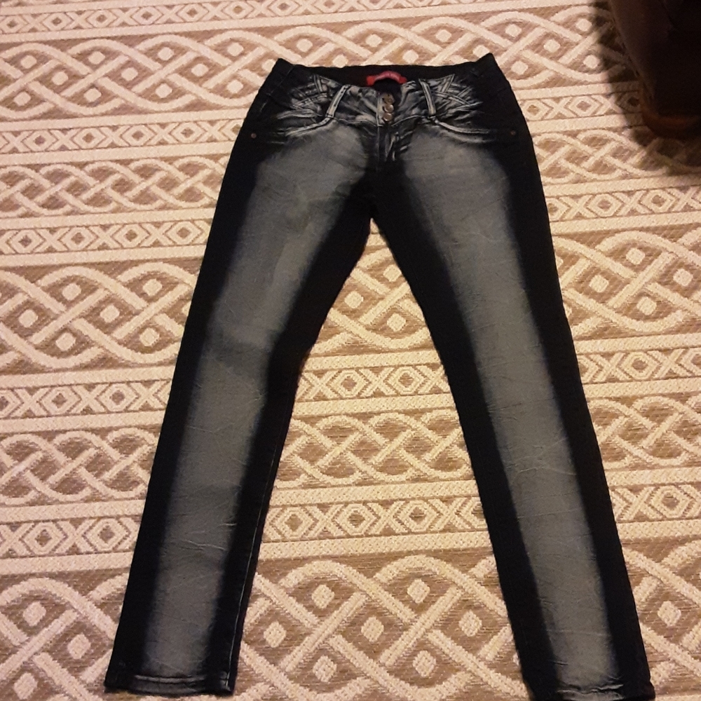 Gogo Star Denim Skinny Jeans